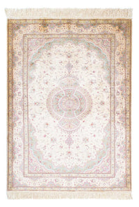 Persisk tæppe - Ghom - 143 x 103 cm - beige