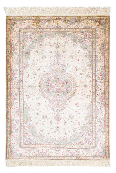 Qom Tæppe 103x143cm - Persisk tæppe