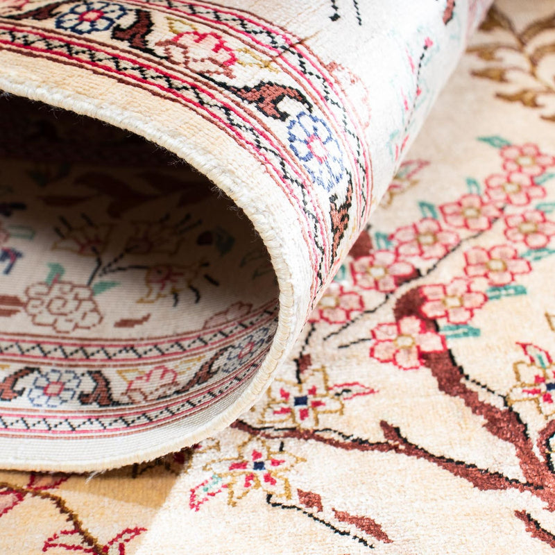 Persisk tæppe - Ghom - 146 x 104 cm - beige