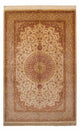 Qom silke Tæppe 237x154cm - Persisk tæppe
