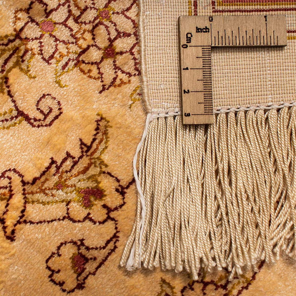 Silketæppe - Ghom Silk - Premium - 237 x 154 cm - brun