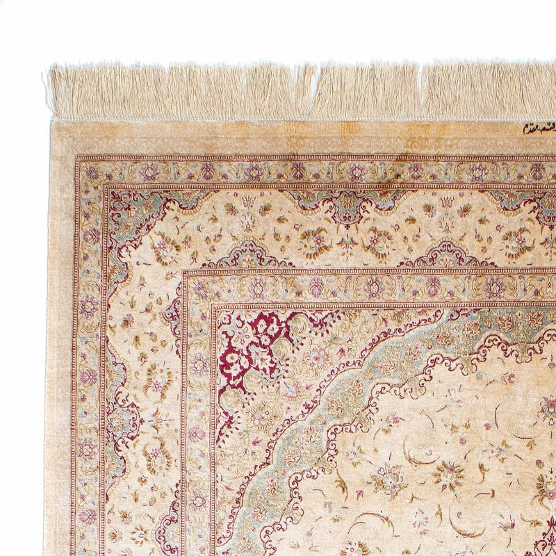 Persisk tæppe - Ghom - 233 x 158 cm - beige