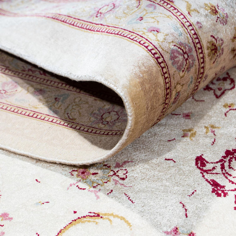 Persisk tæppe - Ghom - 233 x 158 cm - beige