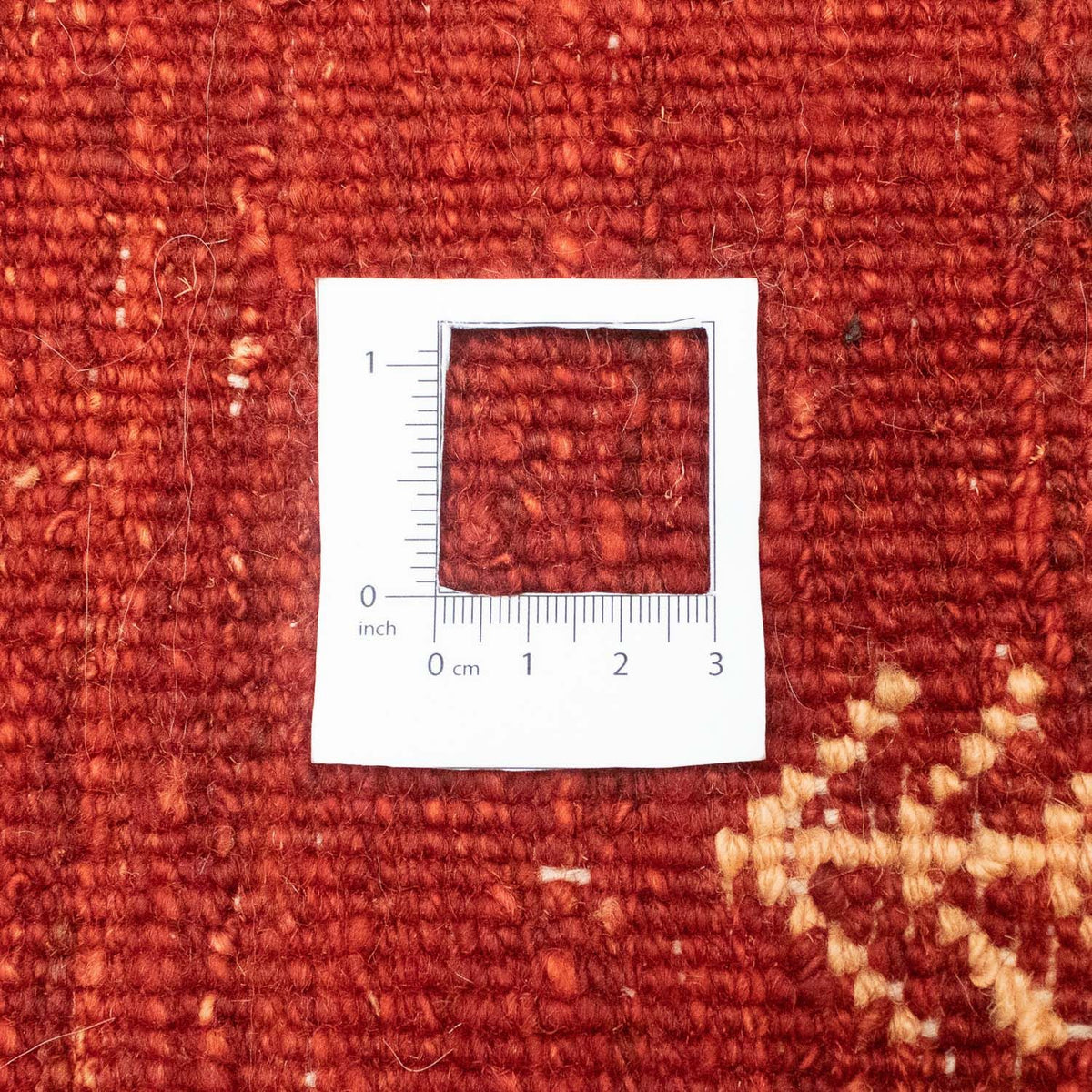 Gabbeh-tæppe - Persisk - 169 x 118 cm - rød