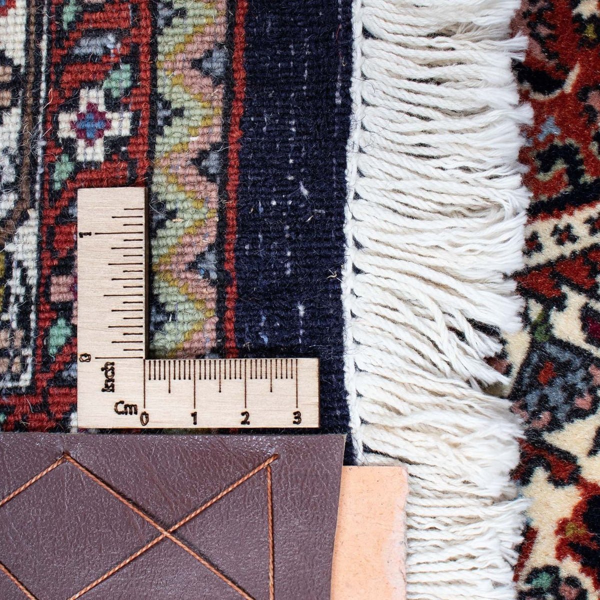 Persisk tæppe - Bijar - 198 x 137 cm - flerfarvet