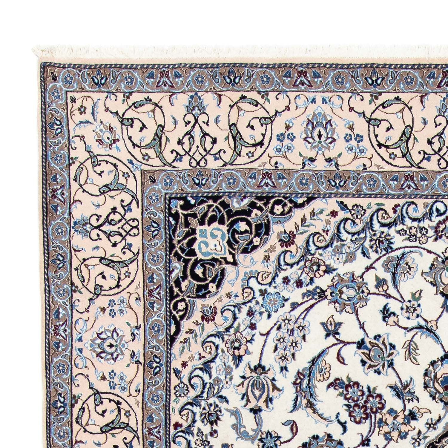 Persisk tæppe - Nain - Royal - 301 x 203 cm - beige