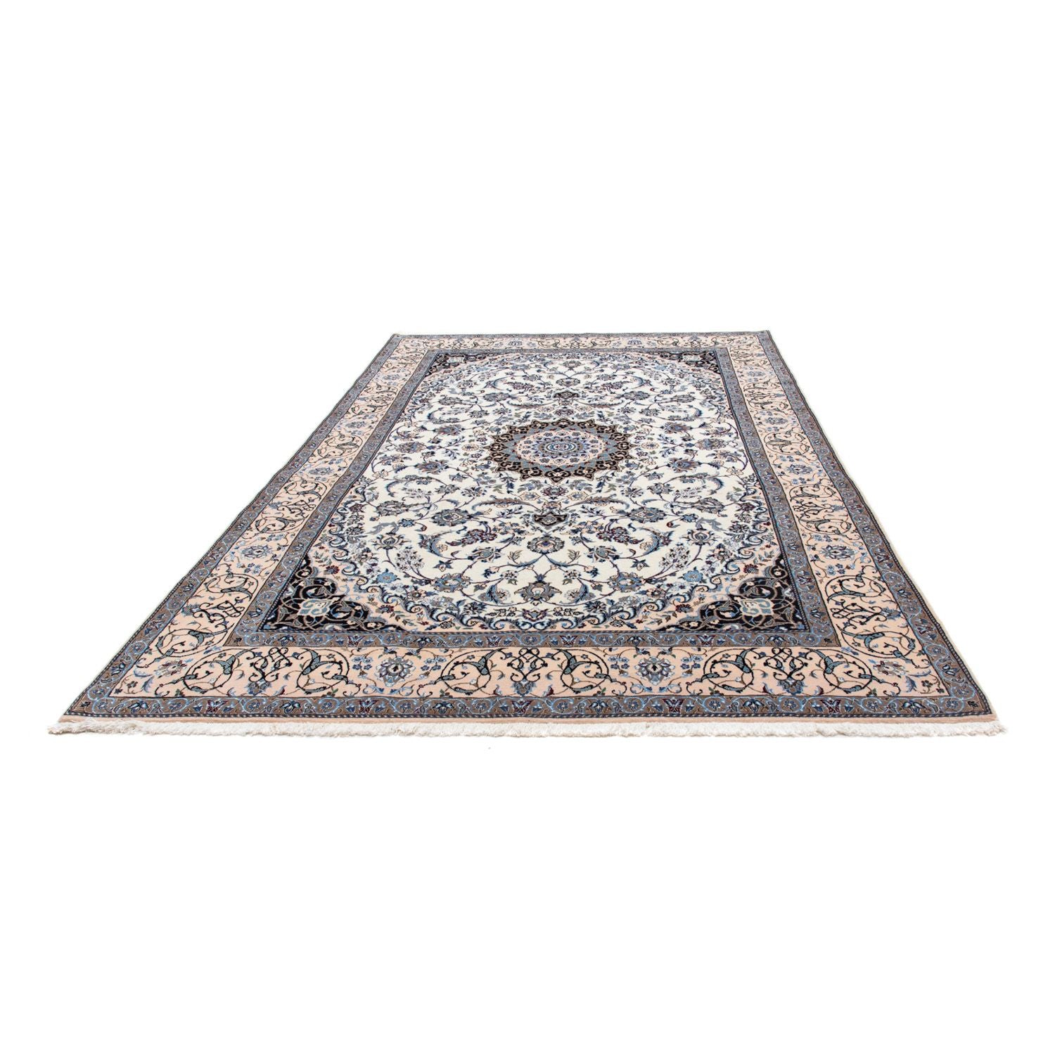 Persisk tæppe - Nain - Royal - 301 x 203 cm - beige