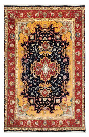 Persisk tæppe - Tabriz - Royal - 288 x 190 cm - mørkeblå