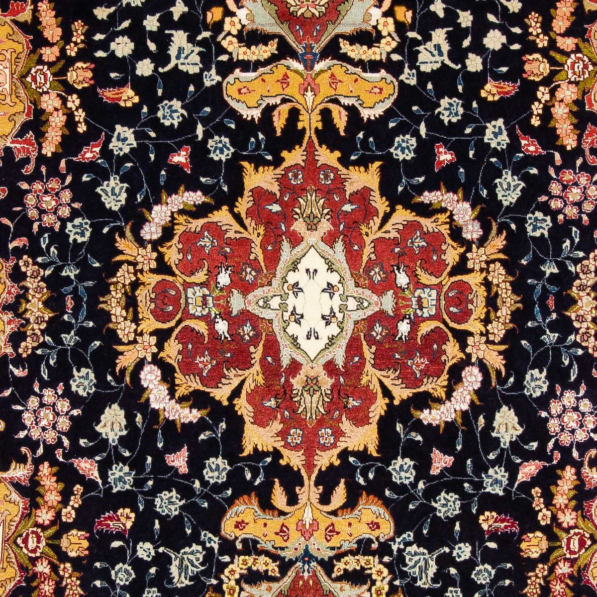 Persisk tæppe - Tabriz - Royal - 288 x 190 cm - mørkeblå