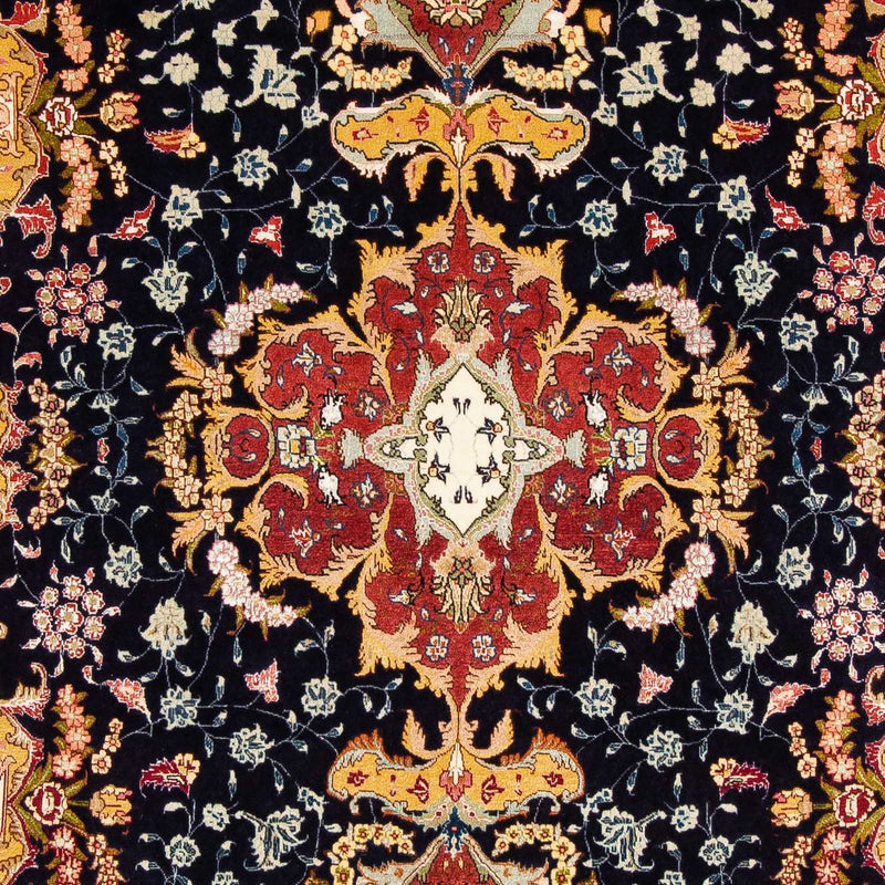 Persisk tæppe - Tabriz - Royal - 288 x 190 cm - mørkeblå