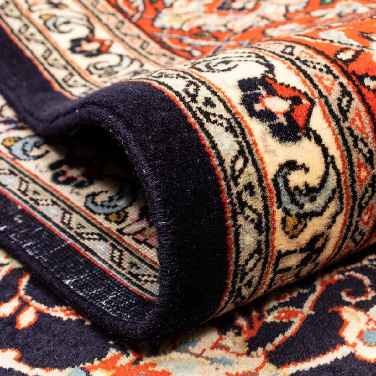 Persisk tæppe - Classic - 300 x 248 cm - mørkeblå