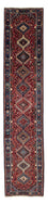 Løber Persisk tæppe - Nomadisk - 368 x 80 cm - mørkerød