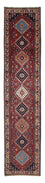 Løber Persisk tæppe - Nomadisk - 373 x 80 cm - mørkerød