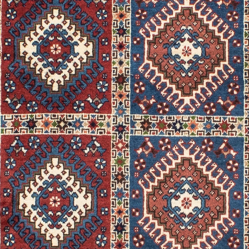 Løber Persisk tæppe - Nomadisk - 398 x 83 cm - flerfarvet