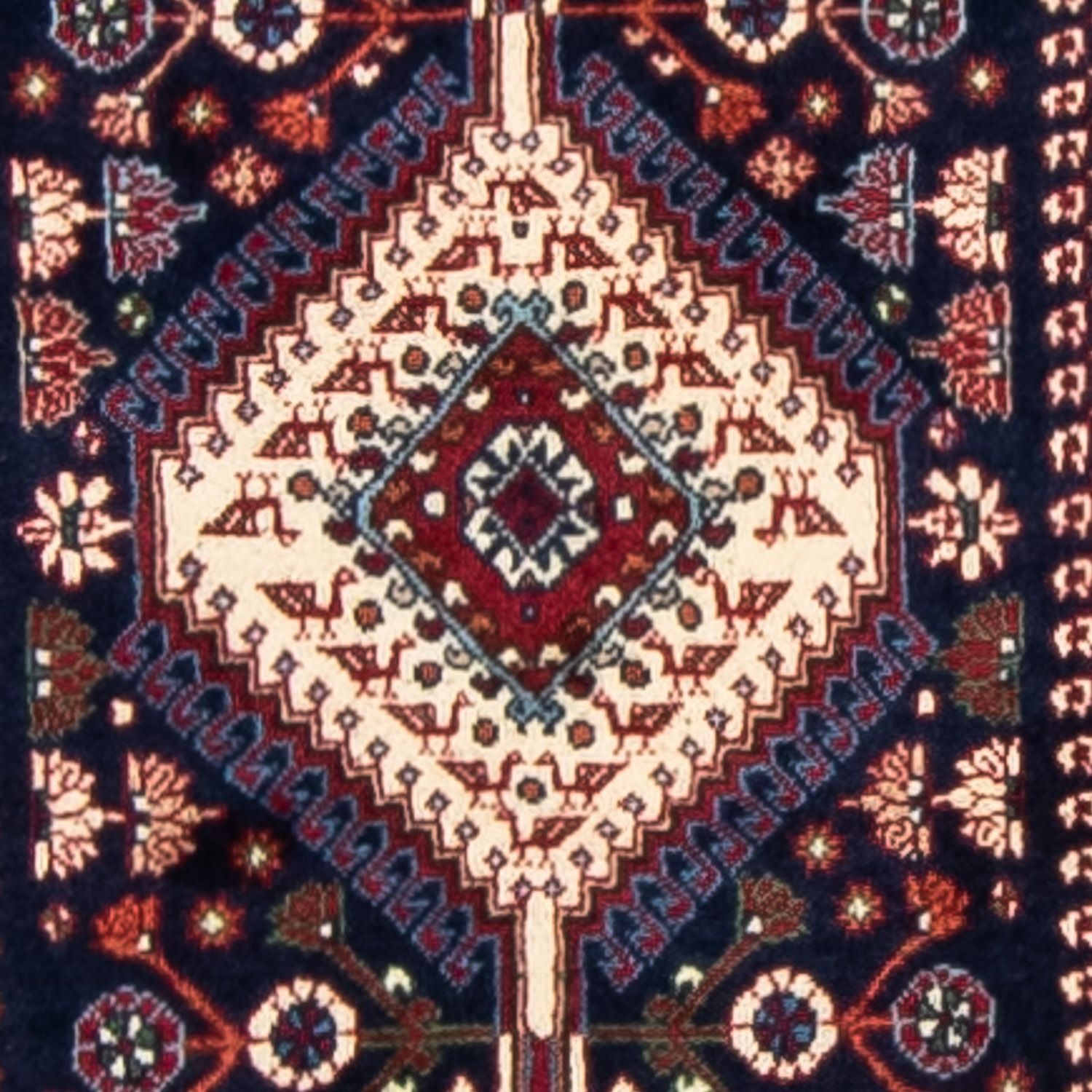 Løber Persisk tæppe - Nomadisk - 580 x 83 cm - mørkeblå