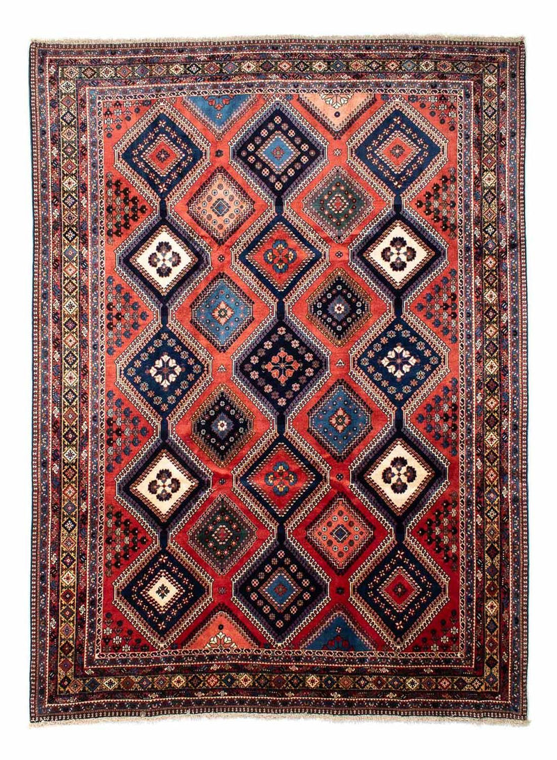 Persisk tæppe - Nomadisk - 340 x 253 cm - rød