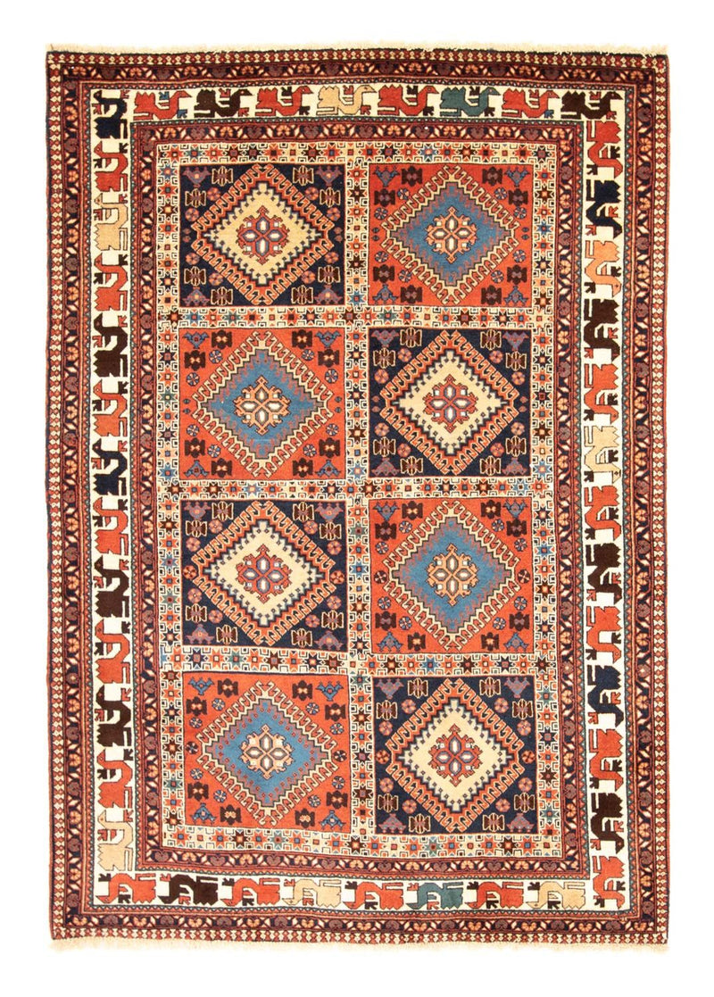 Persisk tæppe - Nomadisk - 208 x 145 cm - flerfarvet