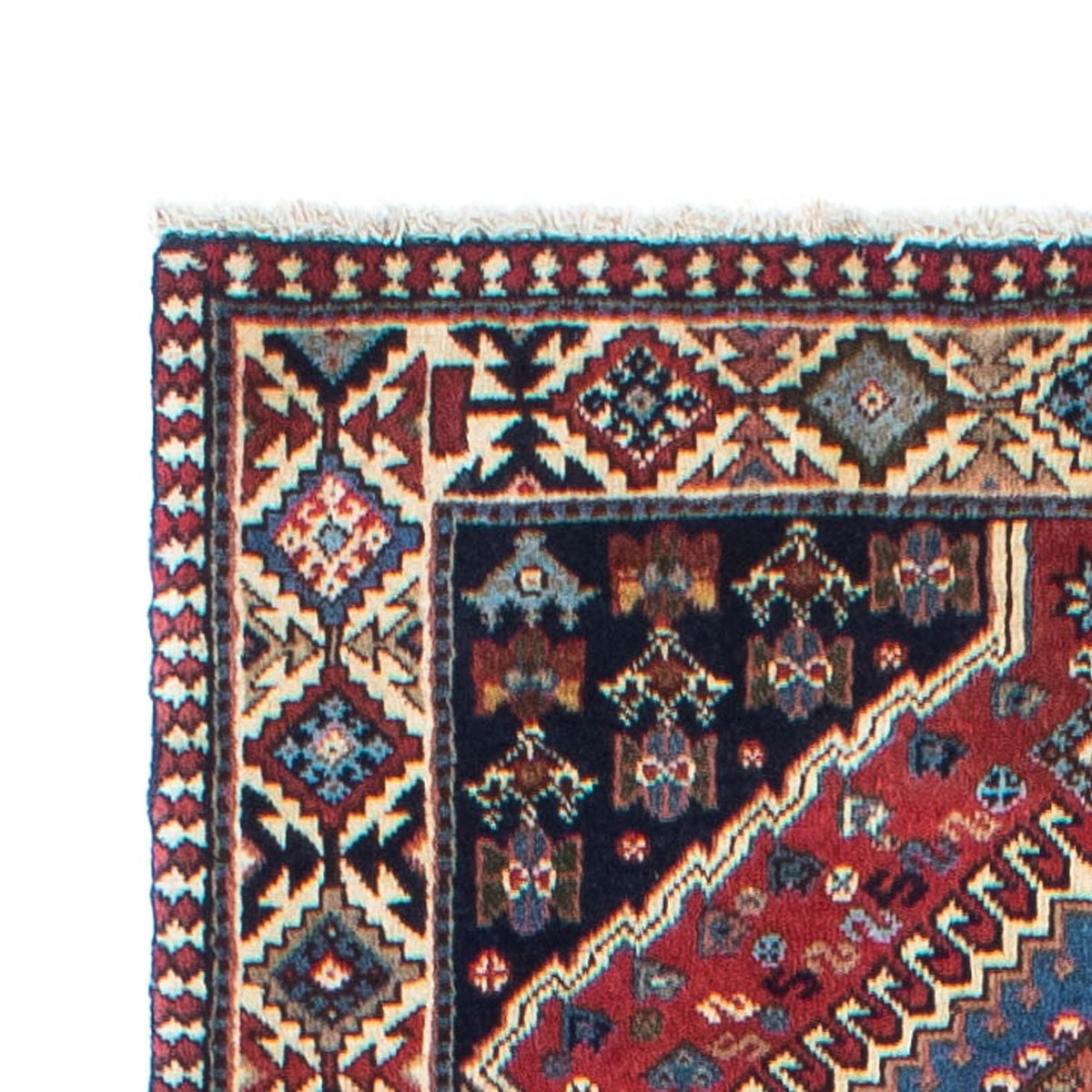 Løber Persisk tæppe - Nomadisk - 292 x 80 cm - lysrød