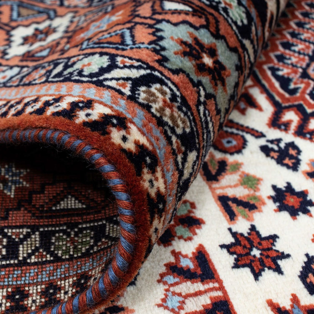 Persisk tæppe - Nomadisk - 288 x 202 cm - beige