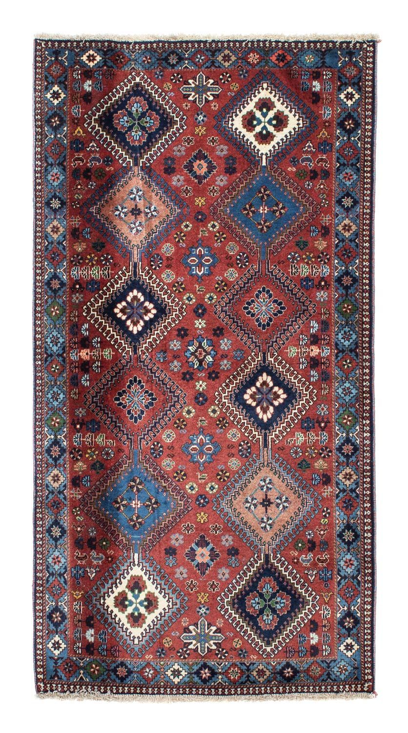 Løber Persisk tæppe - Nomadisk - 193 x 102 cm - lysrød