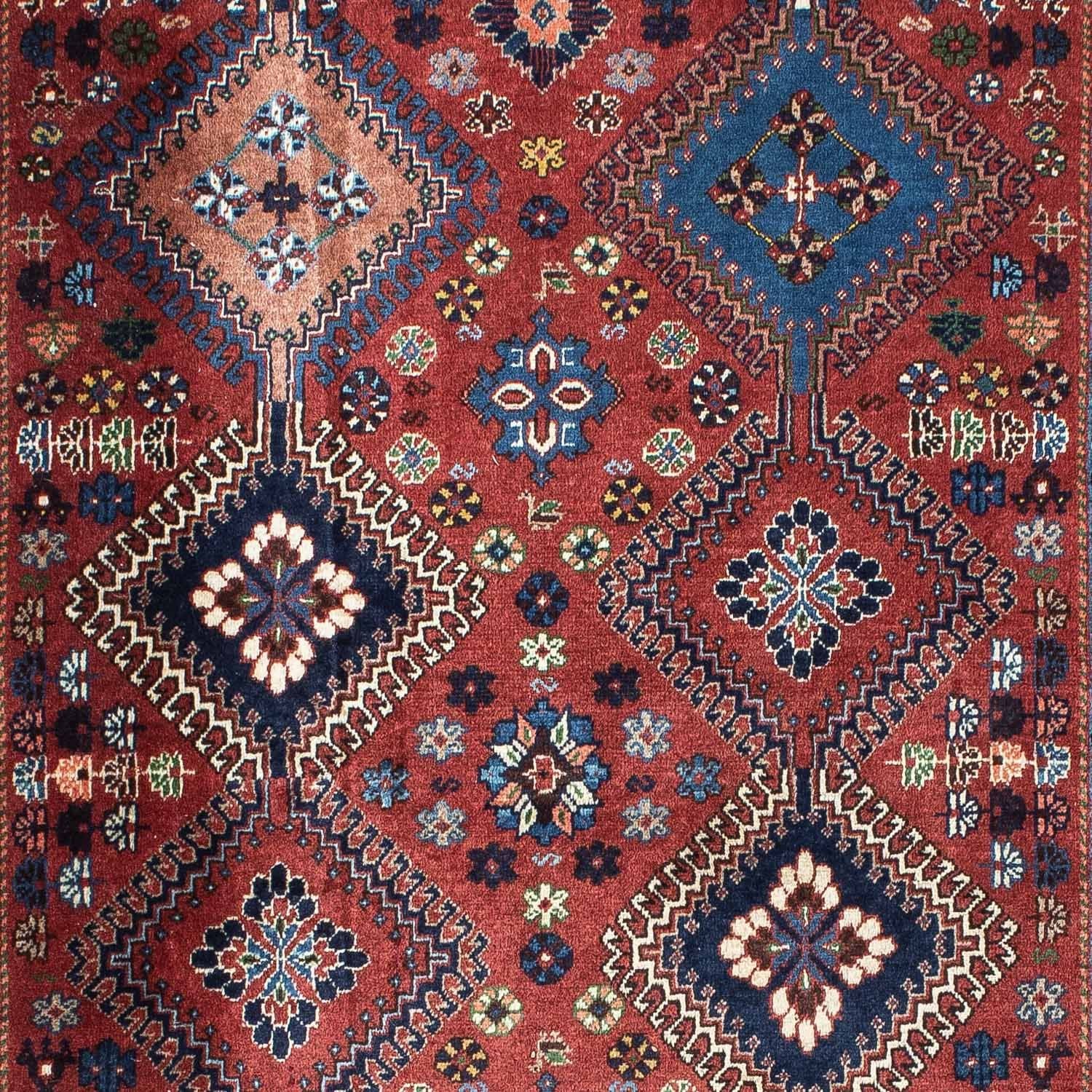 Løber Persisk tæppe - Nomadisk - 193 x 102 cm - lysrød