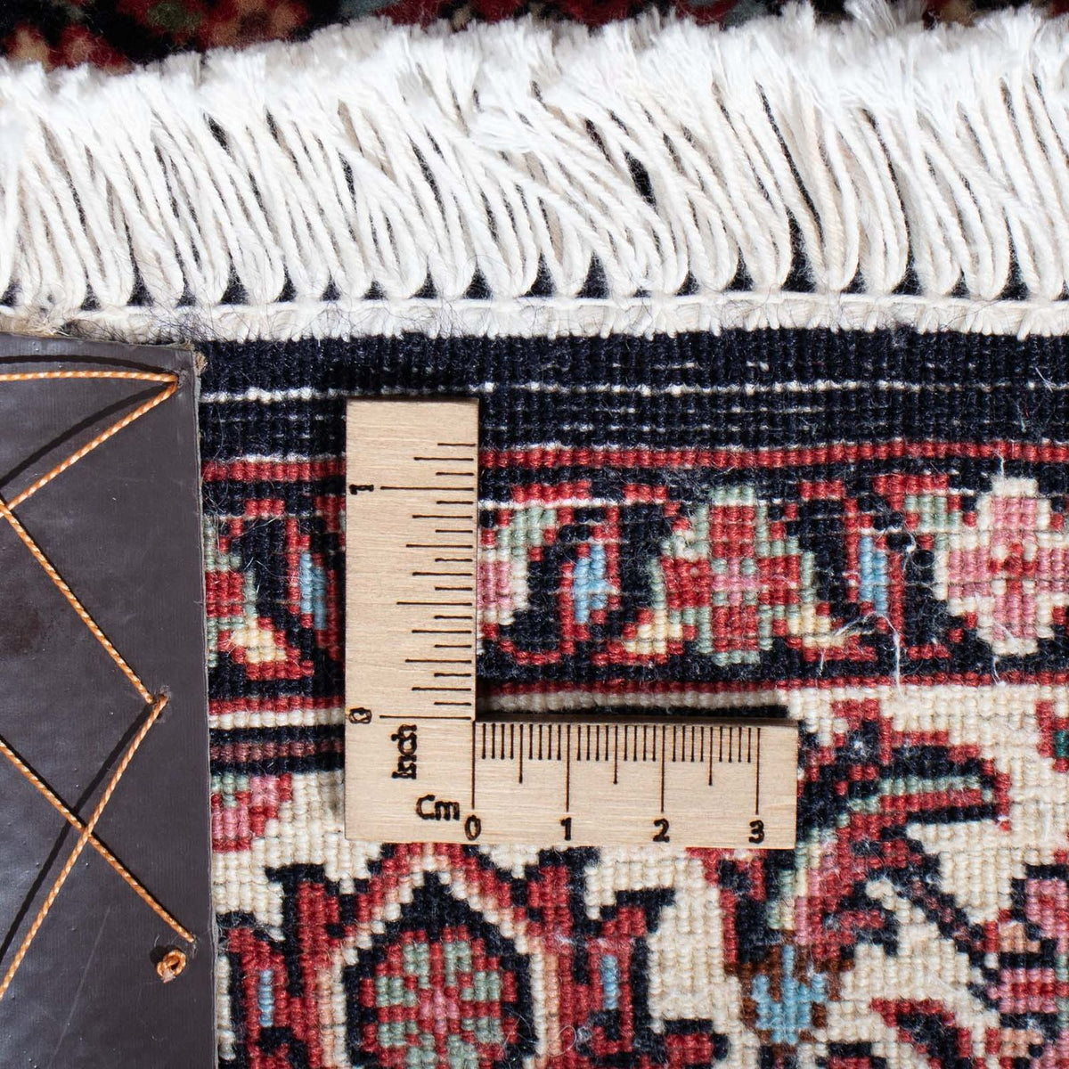 Løber Persisk tæppe - Bijar - 209 x 72 cm - mørkeblå