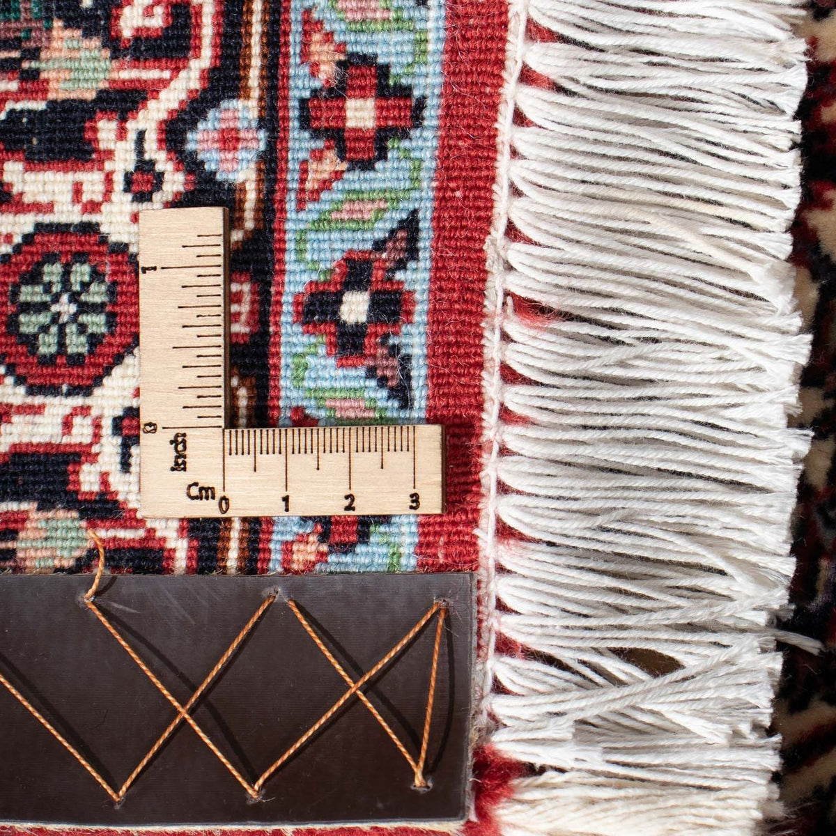 Løber Persisk tæppe - Bijar - 206 x 75 cm - rød