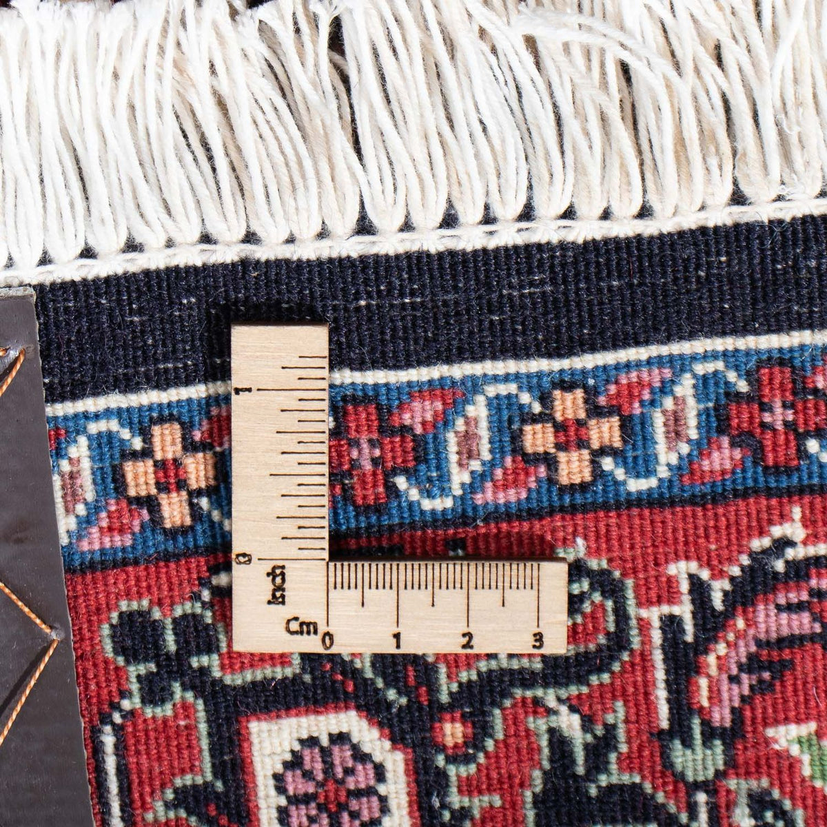 Løber Persisk tæppe - Bijar - 206 x 73 cm - mørkeblå