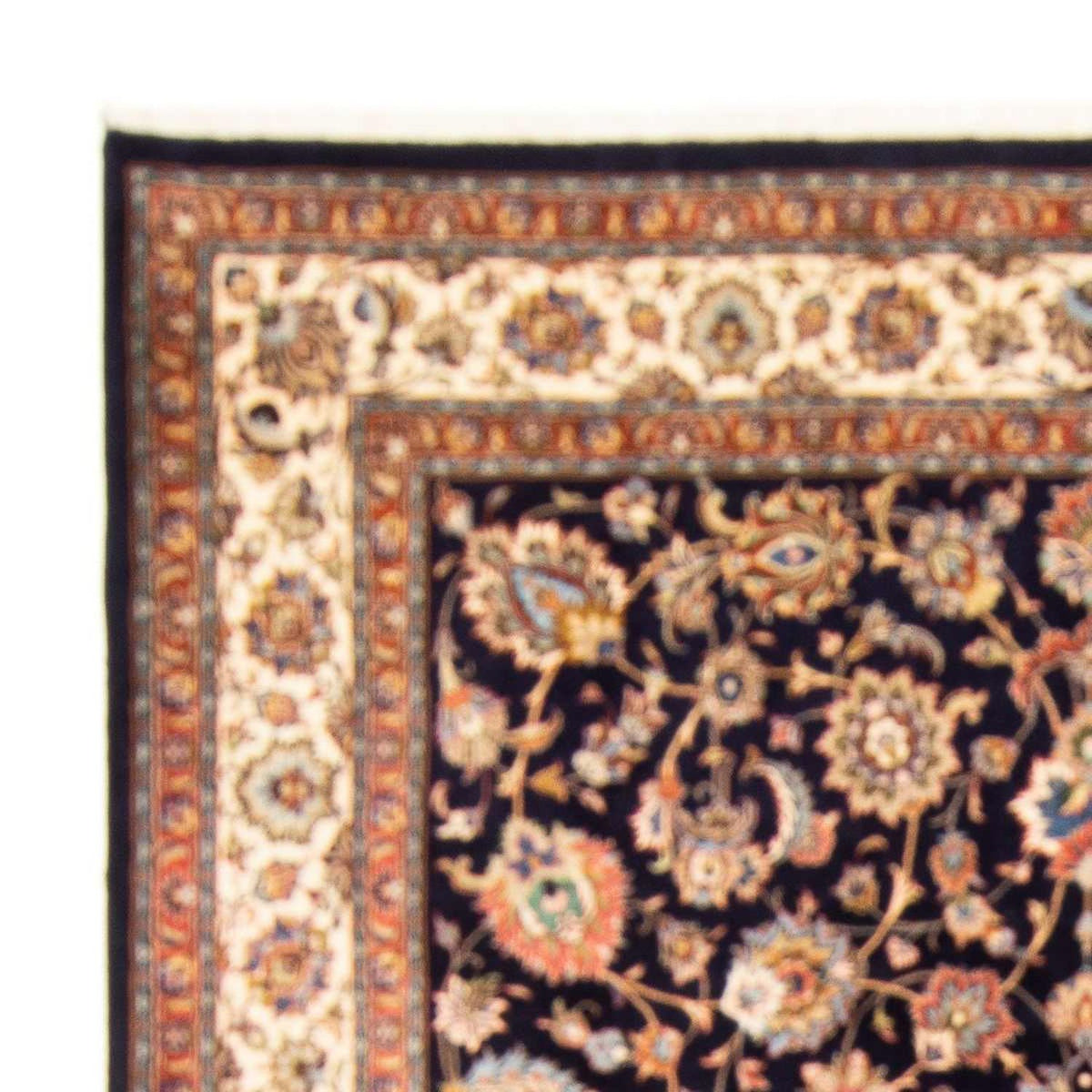 Persisk tæppe - Classic - 340 x 244 cm - mørkeblå