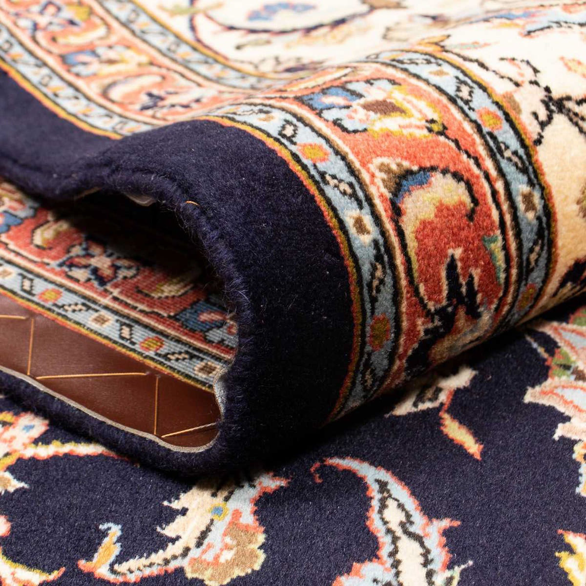 Persisk tæppe - Classic - 340 x 244 cm - mørkeblå