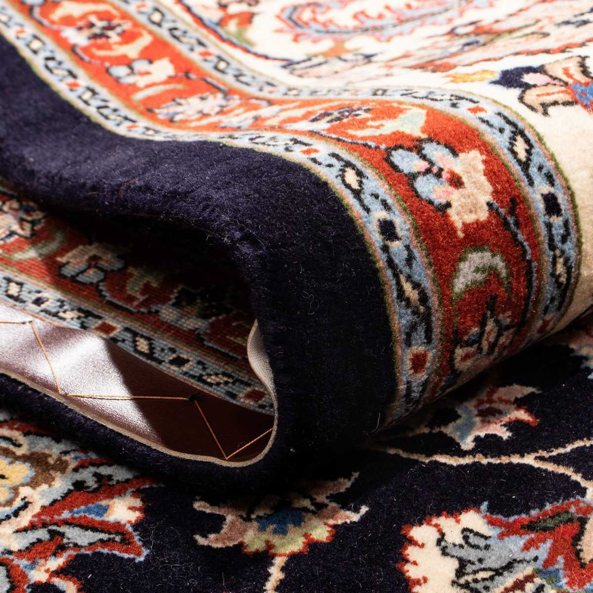 Persisk tæppe - Classic - 338 x 248 cm - mørkeblå