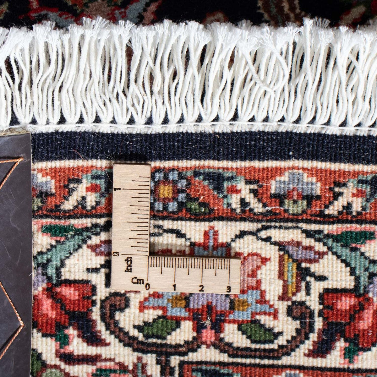 Løber Persisk tæppe - Bijar - 210 x 74 cm - mørkeblå