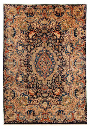 Persisk tæppe - Classic - 387 x 296 cm - flerfarvet