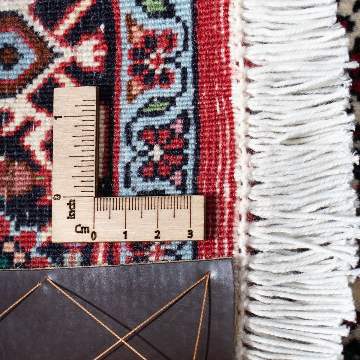 Løber Persisk tæppe - Bijar - 208 x 73 cm - rød