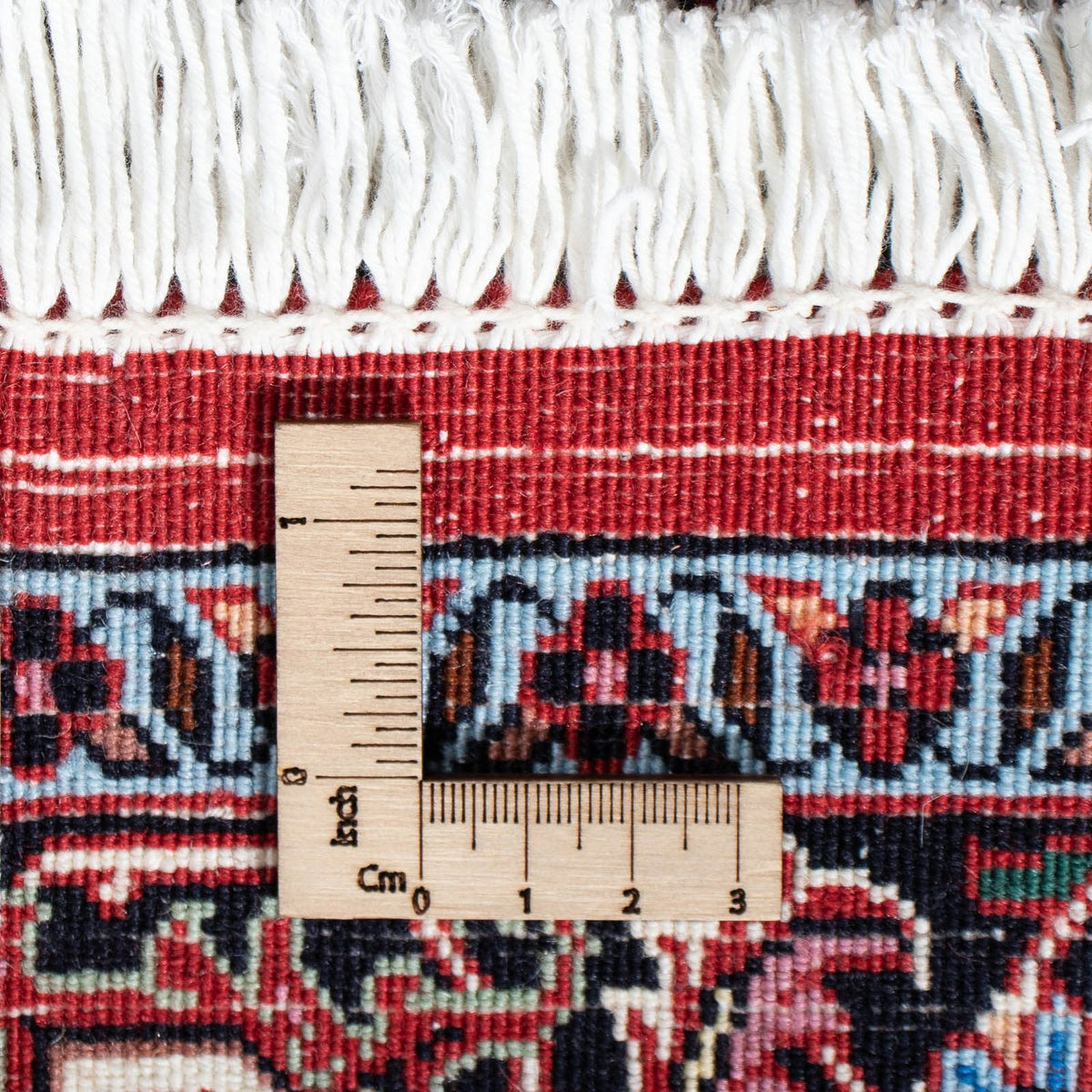 Løber Persisk tæppe - Bijar - 212 x 71 cm - rød