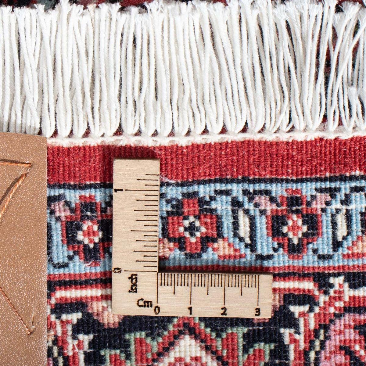 Løber Persisk tæppe - Bijar - 202 x 75 cm - mørkeblå