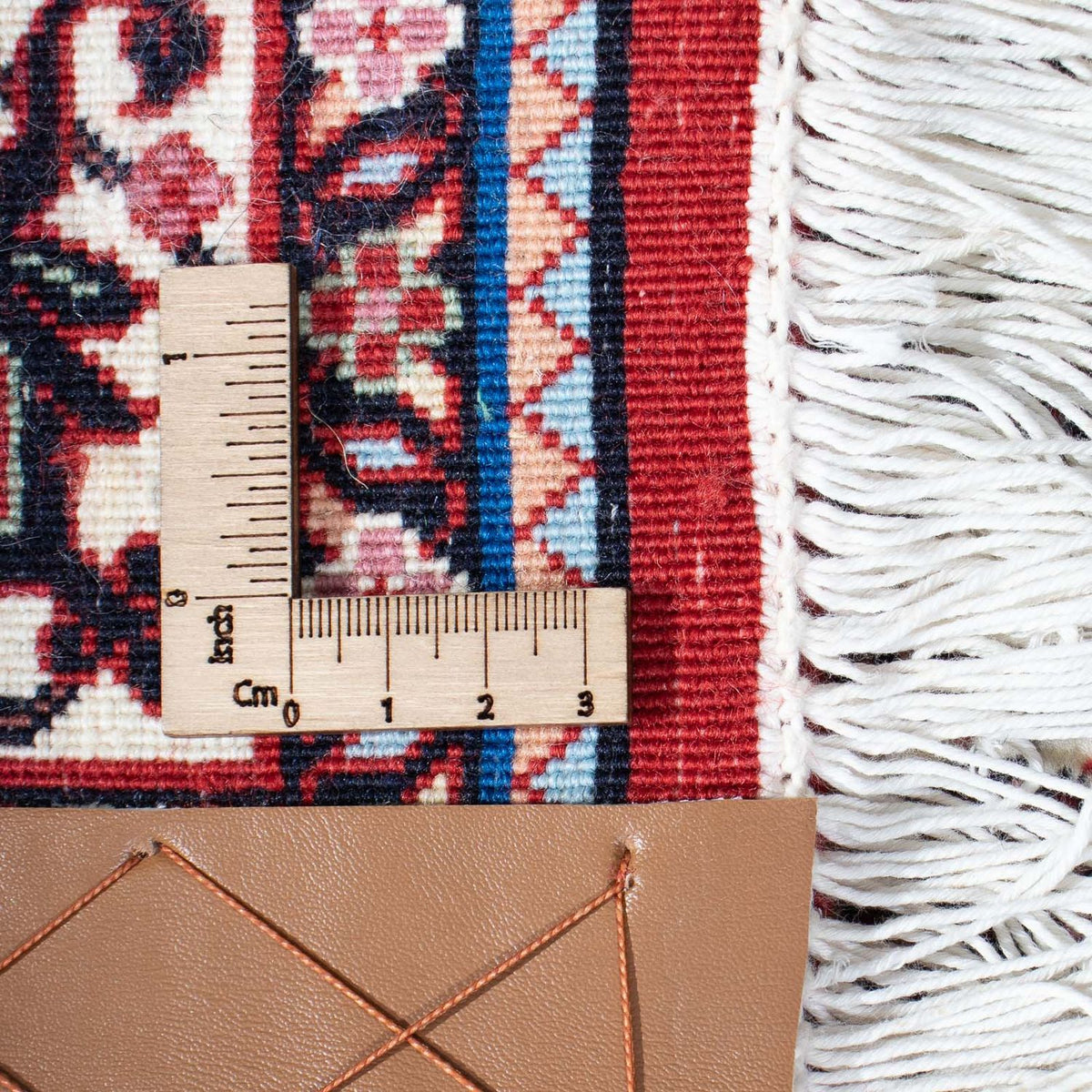 Løber Persisk tæppe - Bijar - 217 x 74 cm - beige