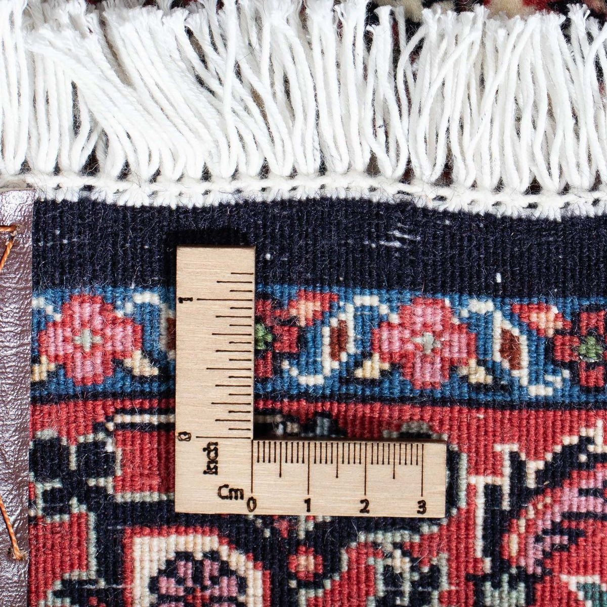 Løber Persisk tæppe - Bijar - 190 x 74 cm - mørkeblå