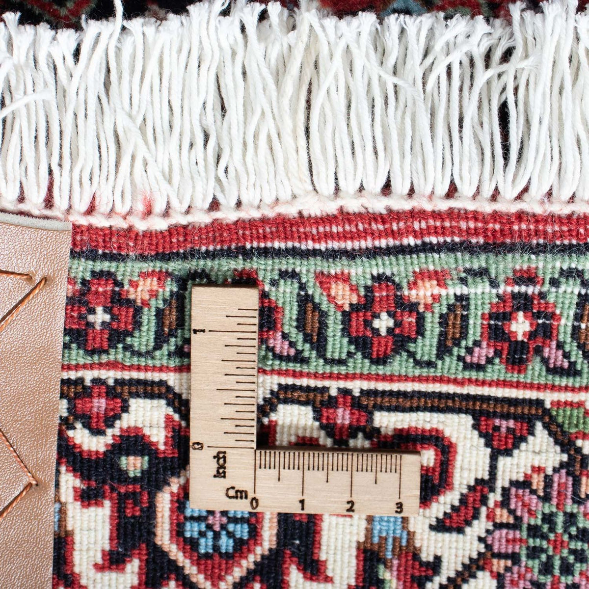 Løber Persisk tæppe - Bijar - 208 x 74 cm - mørkeblå