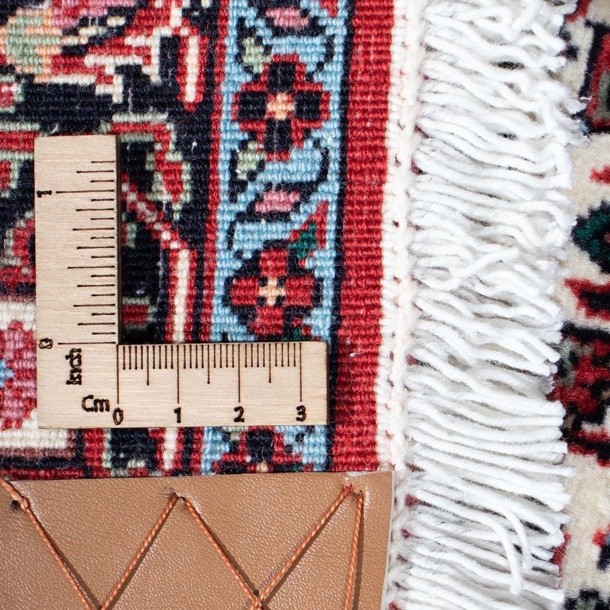 Løber Persisk tæppe - Bijar - 197 x 74 cm - rød