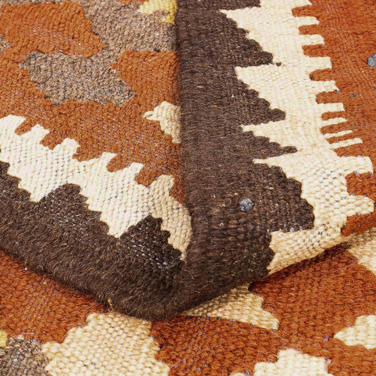 Kelim Carpet - Splash - 290 x 203 cm - flerfarvet