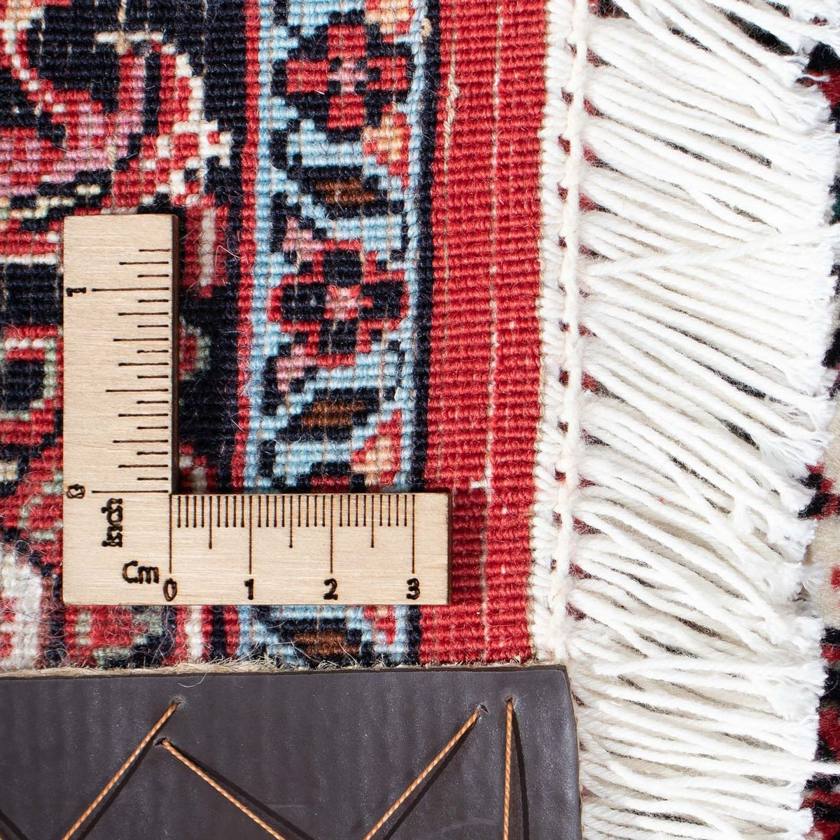 Løber Persisk tæppe - Bijar - 205 x 73 cm - rød