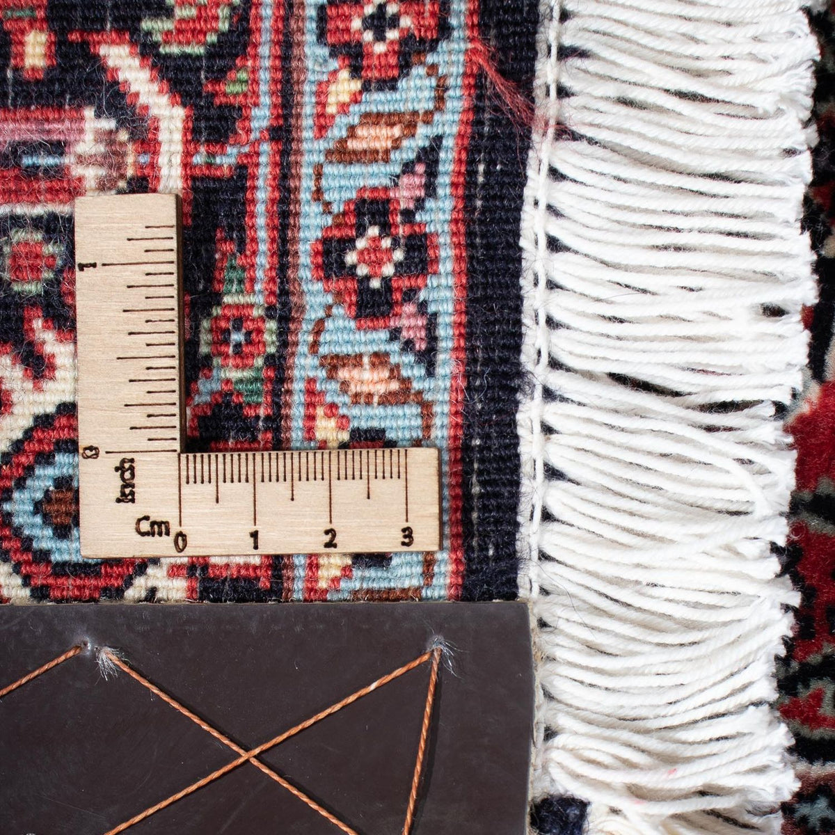 Løber Persisk tæppe - Bijar - 218 x 76 cm - beige