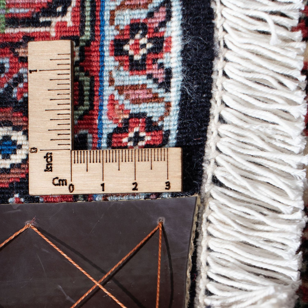 Løber Persisk tæppe - Bijar - 193 x 76 cm - rød