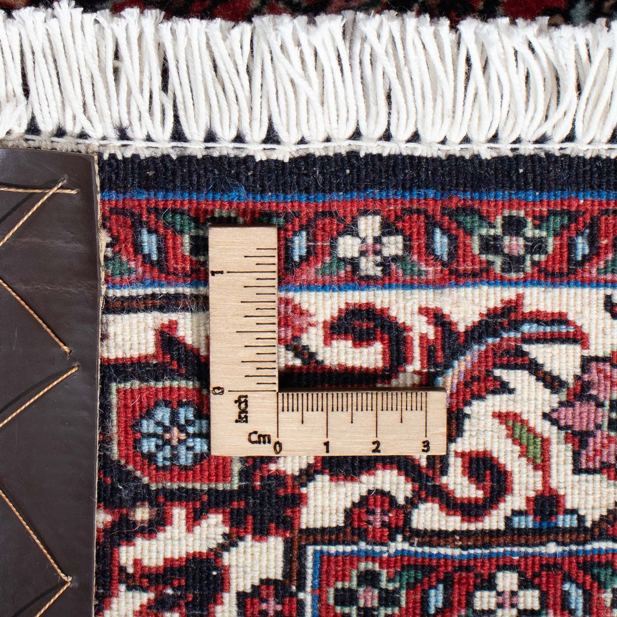 Løber Persisk tæppe - Bijar - 200 x 74 cm - mørkeblå