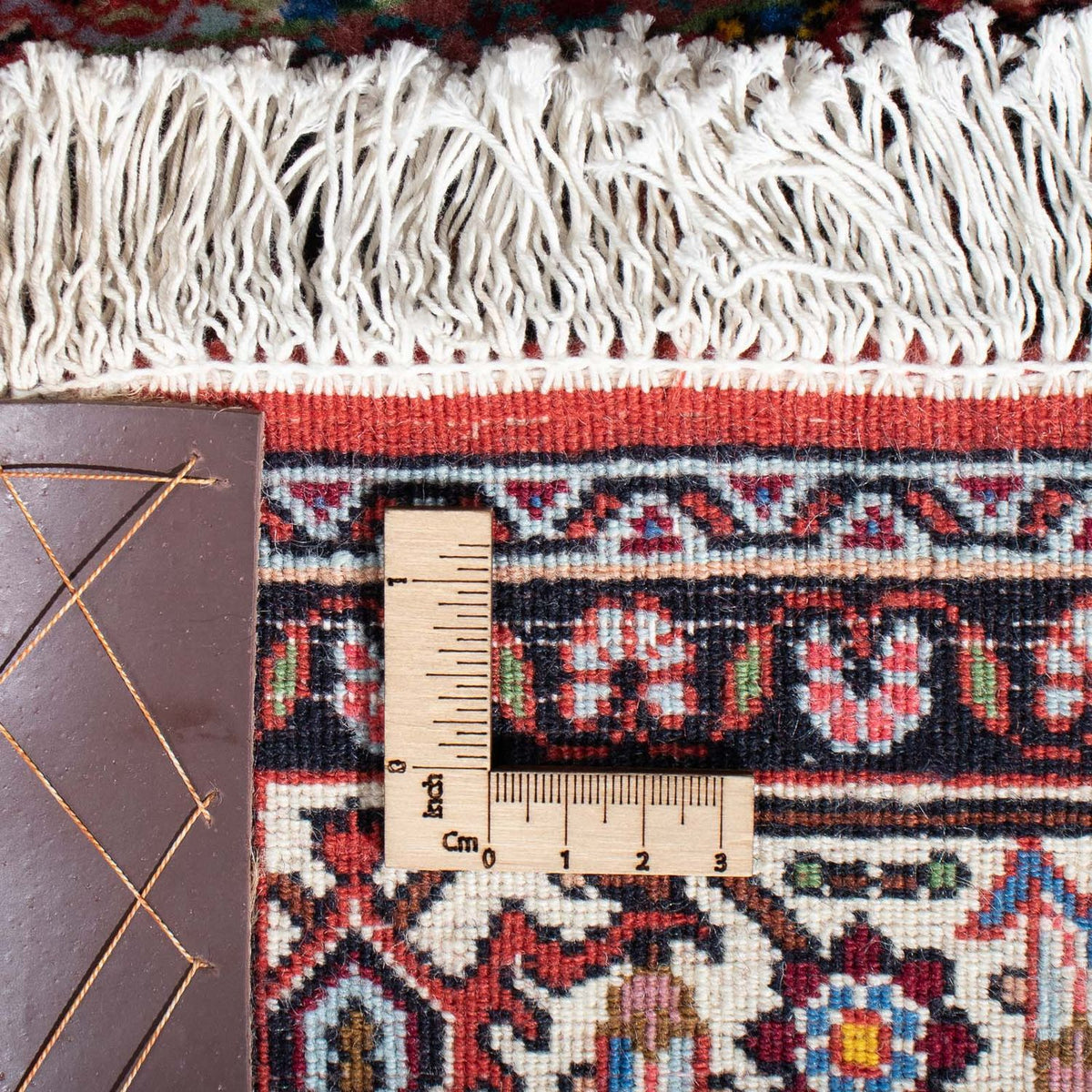 Løber Persisk tæppe - Bijar - 293 x 100 cm - flerfarvet