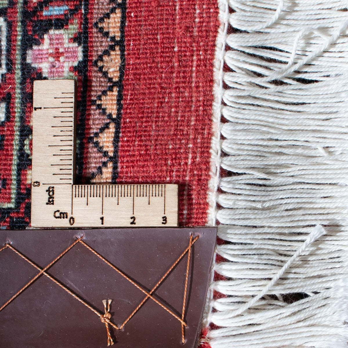 Løber Persisk tæppe - Bijar - 302 x 81 cm - rød