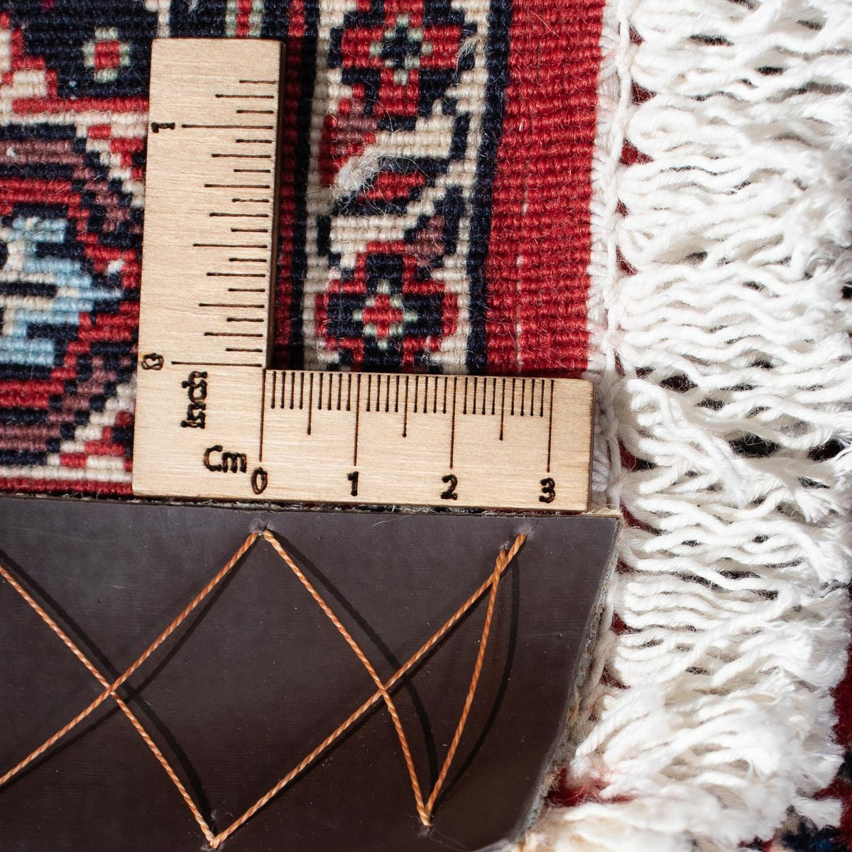 Løber Persisk tæppe - Bijar - 307 x 75 cm - rød