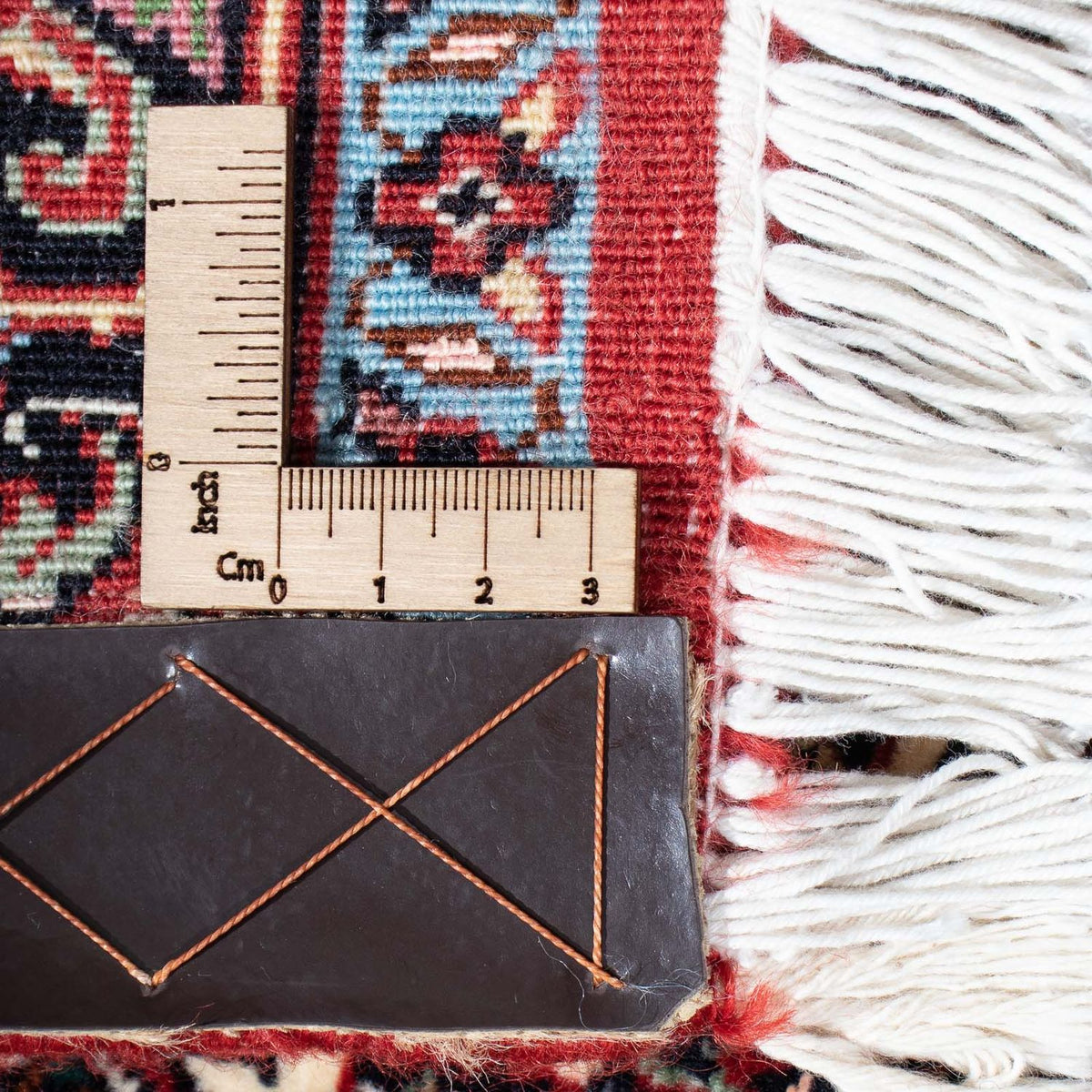 Løber Persisk tæppe - Bijar - 290 x 83 cm - rød