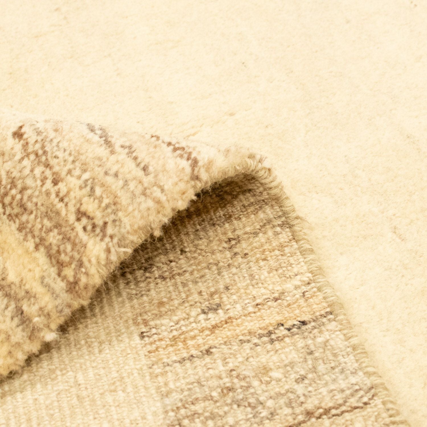 Gabbeh-tæppe - Indus - 162 x 101 cm - beige